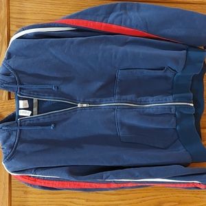 H&M blue zip up hoodie